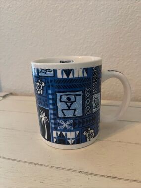 Islander Group Tapa Honu Ceramic Coffee Mug Aloha Turtle Hawaiian